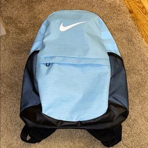 Nike light blue backpack